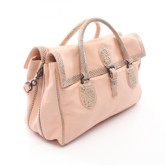 Bottega Veneta Leather Exotic Handbag