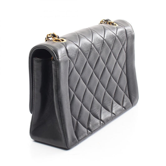 Chanel Lambskin Diana Flap Shoulder Bag A01165