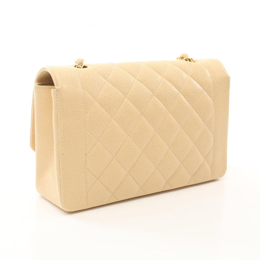 Chanel Leather Diana Flap Shoulder Bag A01165