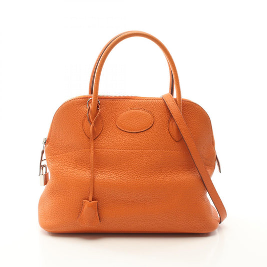 Hermes Bolide 31 Handbag Orange