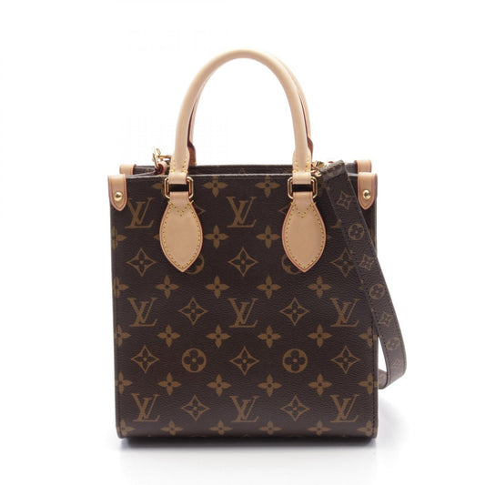 Louis Vuitton Monogram Sac Plat BB Handbag M46265