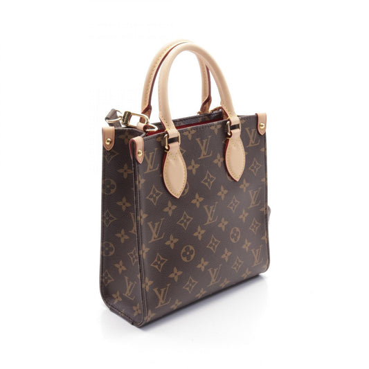 Louis Vuitton Monogram Sac Plat BB Handbag M46265