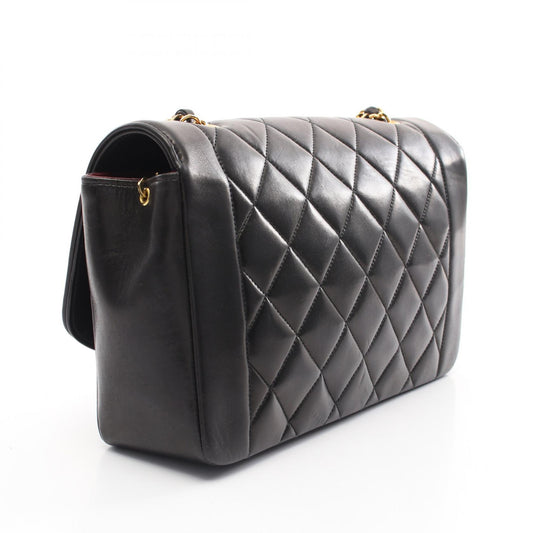 Chanel Lambskin Diana Flap Shoulder Bag A01165