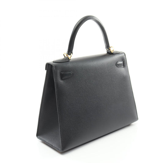 Hermes Kelly 28 Handbag Black