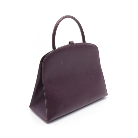 Hermes Dalvy MM Handbag Purple