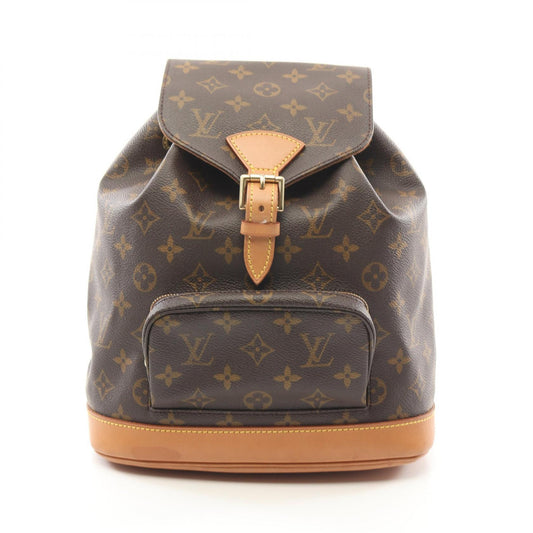 Louis Vuitton Monogram Backpack PVC Leather M51136