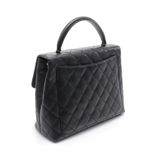 Chanel Matelasse Leather Handbag Black
