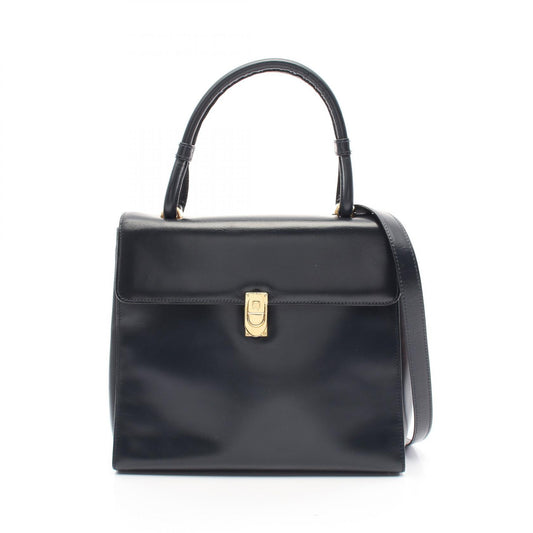 Loewe Leather Handbag Navy