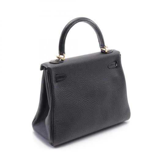 Hermes Kelly 25 Touch Exotic Leather Handbag