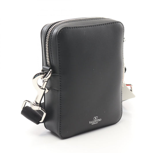 Valentino VLTN Logo Leather Shoulder Bag
