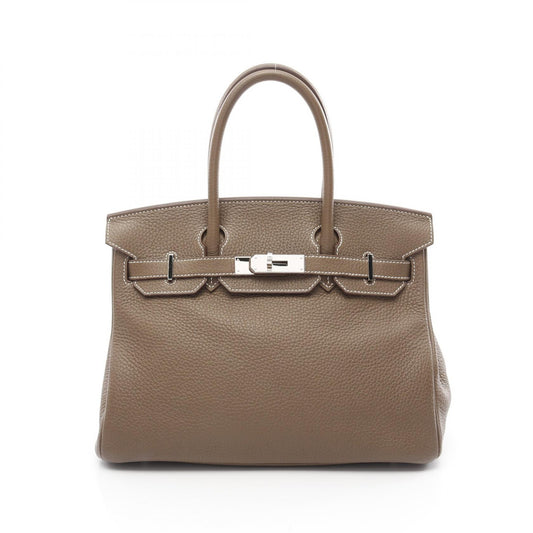 Hermes Birkin 30 Etoupe Handbag Brown