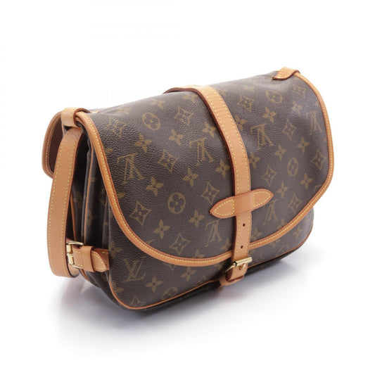 Louis Vuitton Monogram Saumur 30 Shoulder Bag M42256
