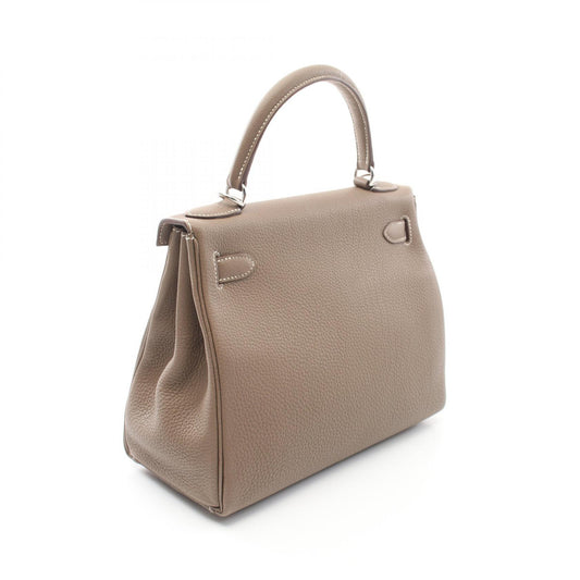 Hermes Kelly 28 Togo Handbag Brown