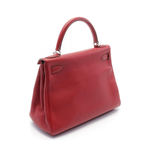Hermes Kelly 28 Togo Handbag Red