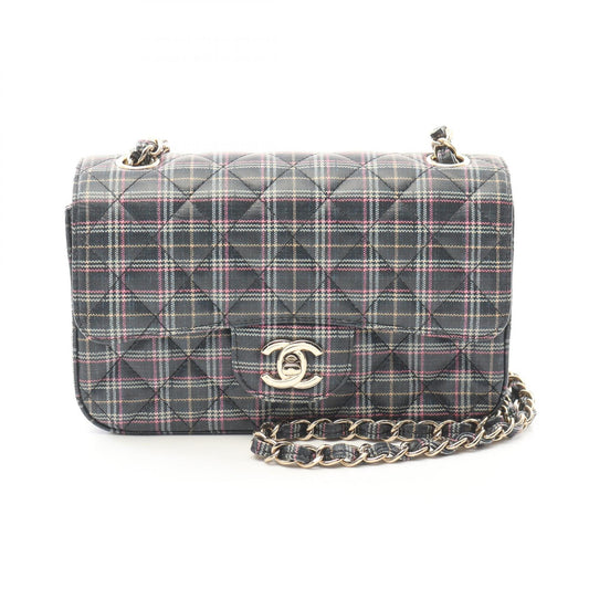Chanel Leather Mini Matelasse Shoulder Bag