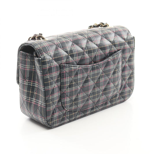 Chanel Leather Mini Matelasse Shoulder Bag