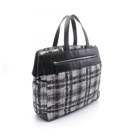 Chanel Nylon Leather Coco Mark Tote Bag