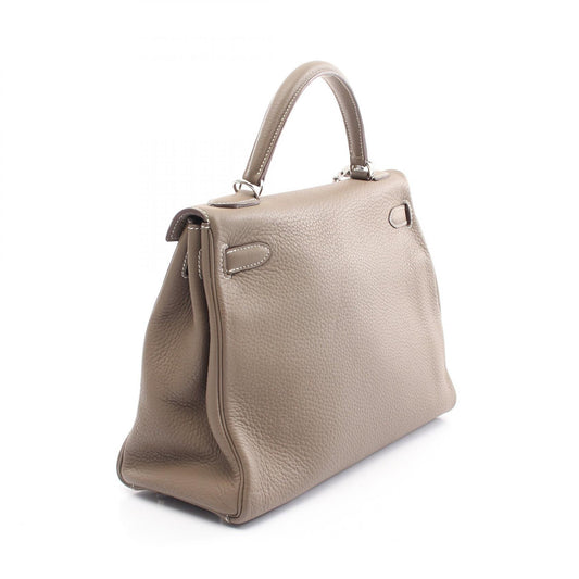 Hermes Kelly 32 Etoupe Handbag