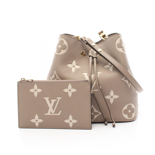 Louis Vuitton NeoNoe MM Bicolor Leather Shoulder Bag