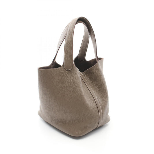 Hermes Picotin Lock MM Leather Handbag