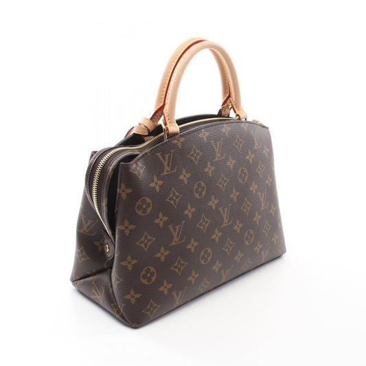 Louis Vuitton Petit Palais PM Handbag Monogram Brown
