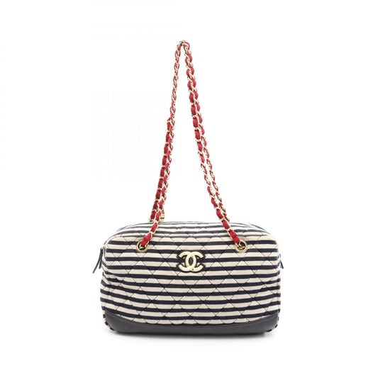 Chanel Coco Mark Matelasse Shoulder Bag A92055