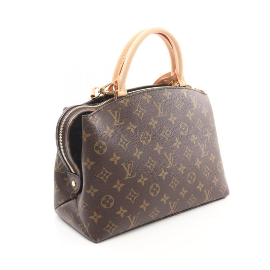 Louis Vuitton Monogram PVC Coated Canvas Leather Petit Palais PM Handbag M45900