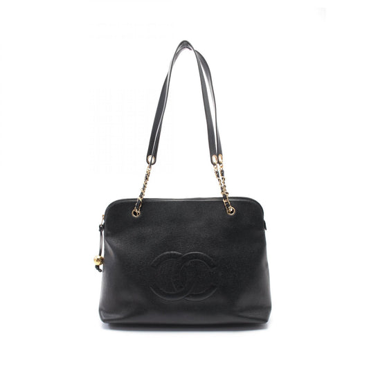 Chanel Leather Grained Calfskin Shoulder Bag