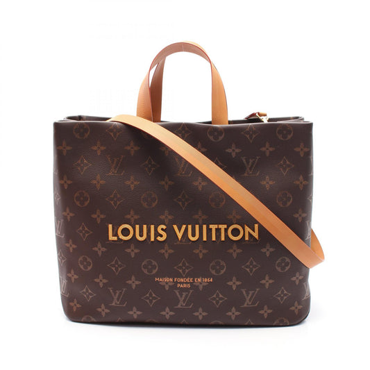 Louis Vuitton Monogram Leather Shopper Tote M13928