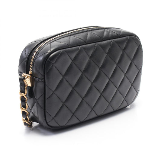 Chanel Lambskin Matelasse Camera Shoulder Bag
