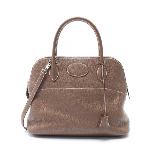 Hermes Bolide 31 Handbag Brown
