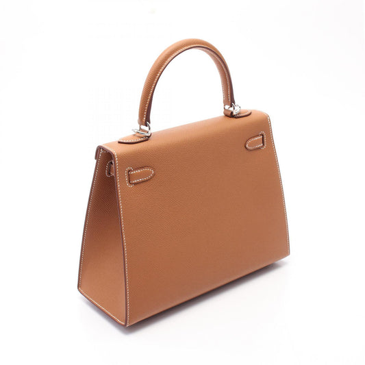 Hermes Kelly 25 Handbag Brown