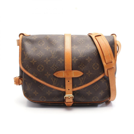 Louis Vuitton Monogram Saumur 30 Shoulder Bag M42256