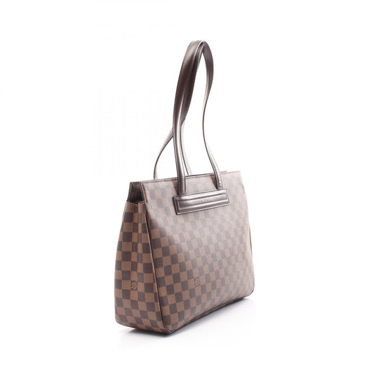Louis Vuitton Damier Canvas Leather Tote Bag N51123