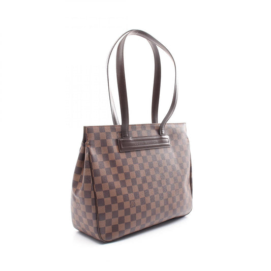 Louis Vuitton Damier Canvas Leather Parioli PM Tote Bag N51123
