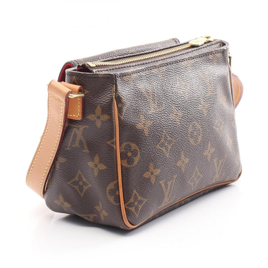 Louis Vuitton Vivacite PM Shoulder Bag Brown
