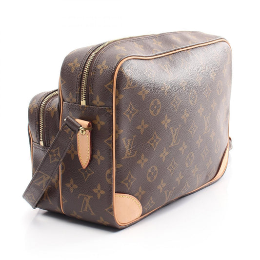 Louis Vuitton Nile Shoulder Bag Monogram Brown