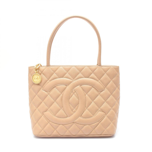 Chanel Leather Grain Calfskin Tote Bag A01804