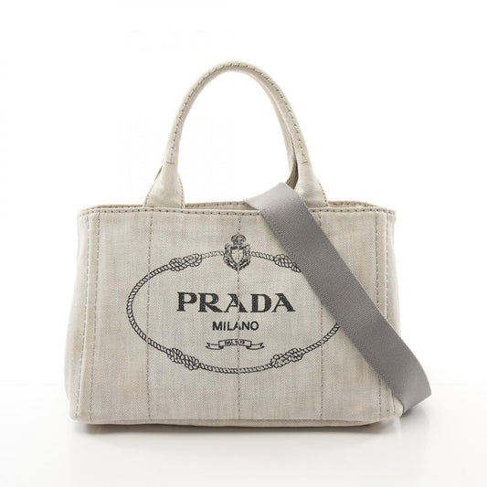 Prada CANAPA Canvas Tote Bag 1BG439