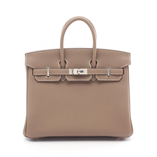 Hermes Birkin 25 Togo Leather Handbag