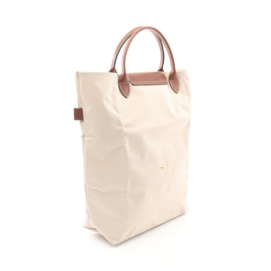 Longchamp Le Pliage Original M Tote Bag Fabric Leather