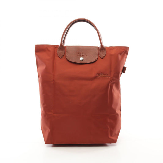 Longchamp Le Pliage Green M Tote Bag Brown