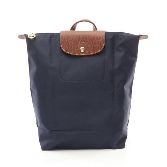 Longchamp Le Pliage Original M Backpack Fabric Leather