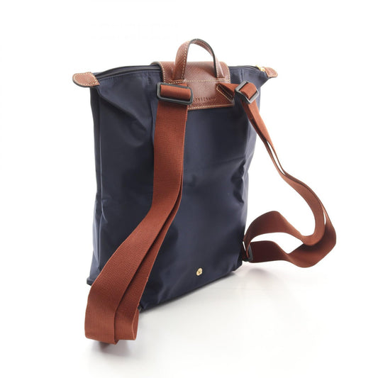 Longchamp Le Pliage Original M Backpack Fabric Leather