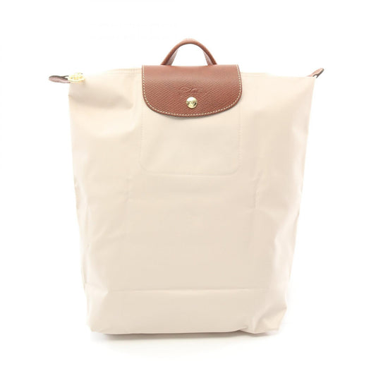 Longchamp Le Pliage Original M Backpack Fabric Leather