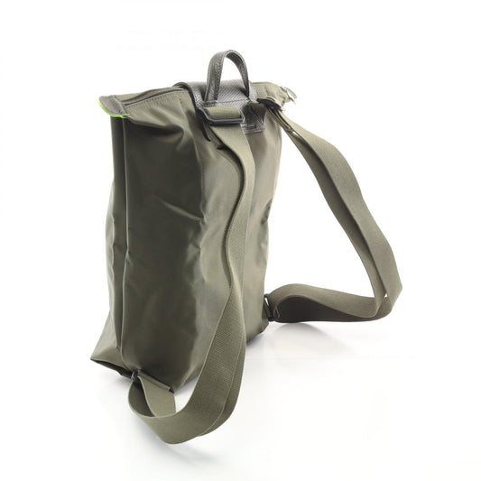 Longchamp Le Pliage Green M Backpack Khaki