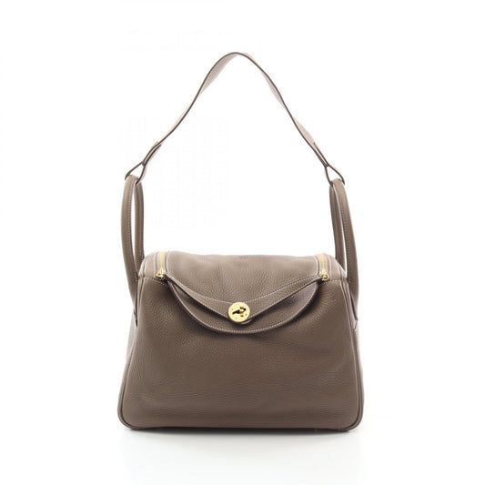 Hermes Lindy 30 Etoupe Shoulder Bag