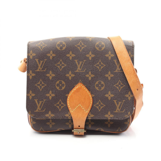 Louis Vuitton Monogram Canvas Leather Shoulder Bag M51253