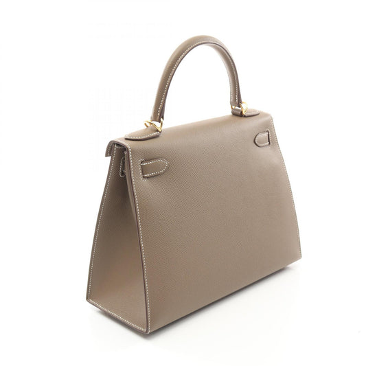 Hermes Kelly 28 Handbag Brown