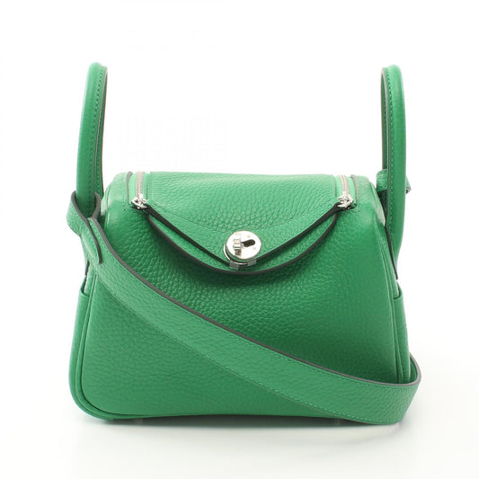 Hermes Lindy Mini Shoulder Bag Green
